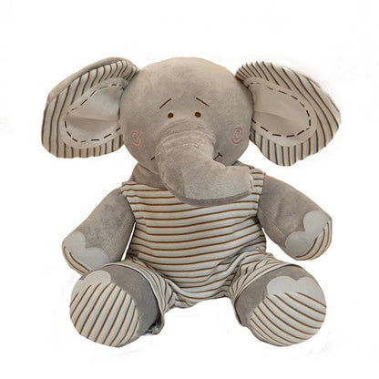 18" Boy Elephant Plush - “Elliot”