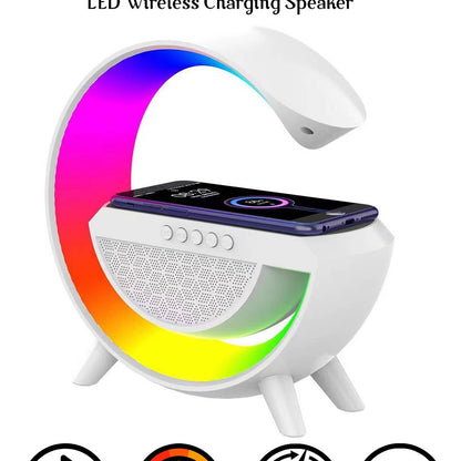 LED Wireless Charging Speaker