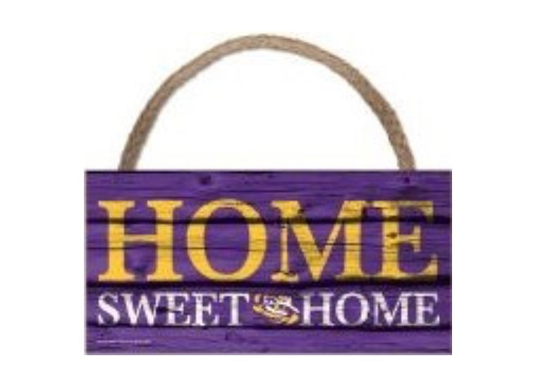 LSU Rope Sign