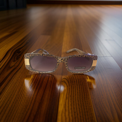 Slim Rectangle Classic Retro Sunglasses Designer Style - Available in 3 Colors