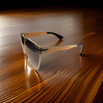 Luxury Retro Designer Style Oversized Aviator Sunglasses - 3 colors