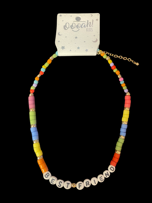 Oooah! Kids Best Friend Bright Multicolored Necklace