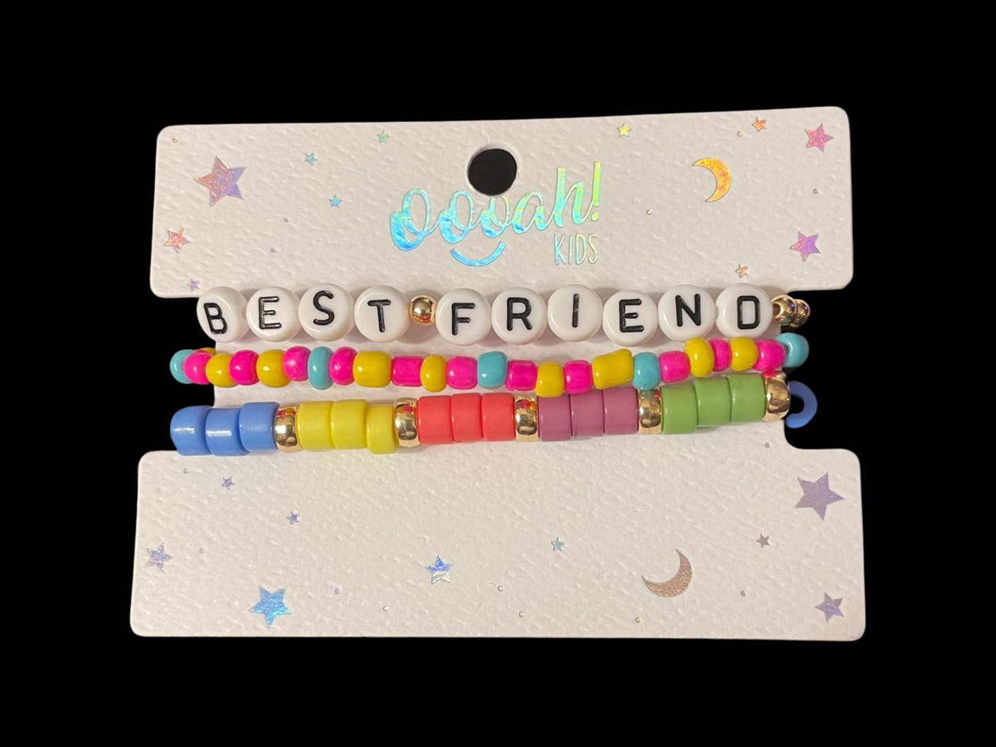 Oooah! Kids Best Friend Bright Multicolored Bracelet Set