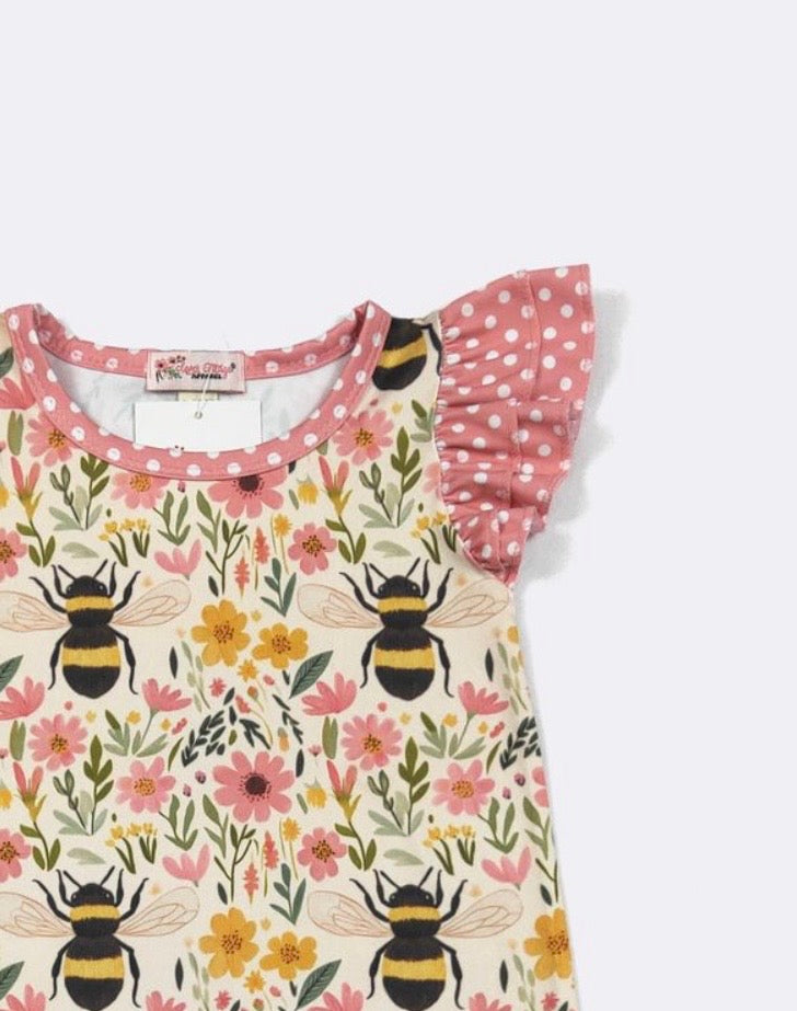 Clothing for Baby Girl - Bee Blooms Baby Romper