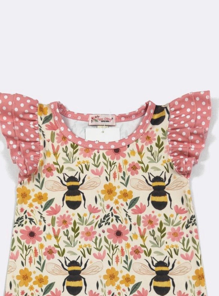 Clothing for Baby Girl - Bee Blooms Baby Romper