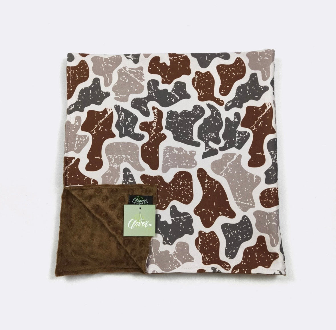 Baby Blanket - Distressed Camo