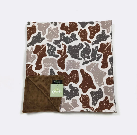 Baby Blanket - Distressed Camo