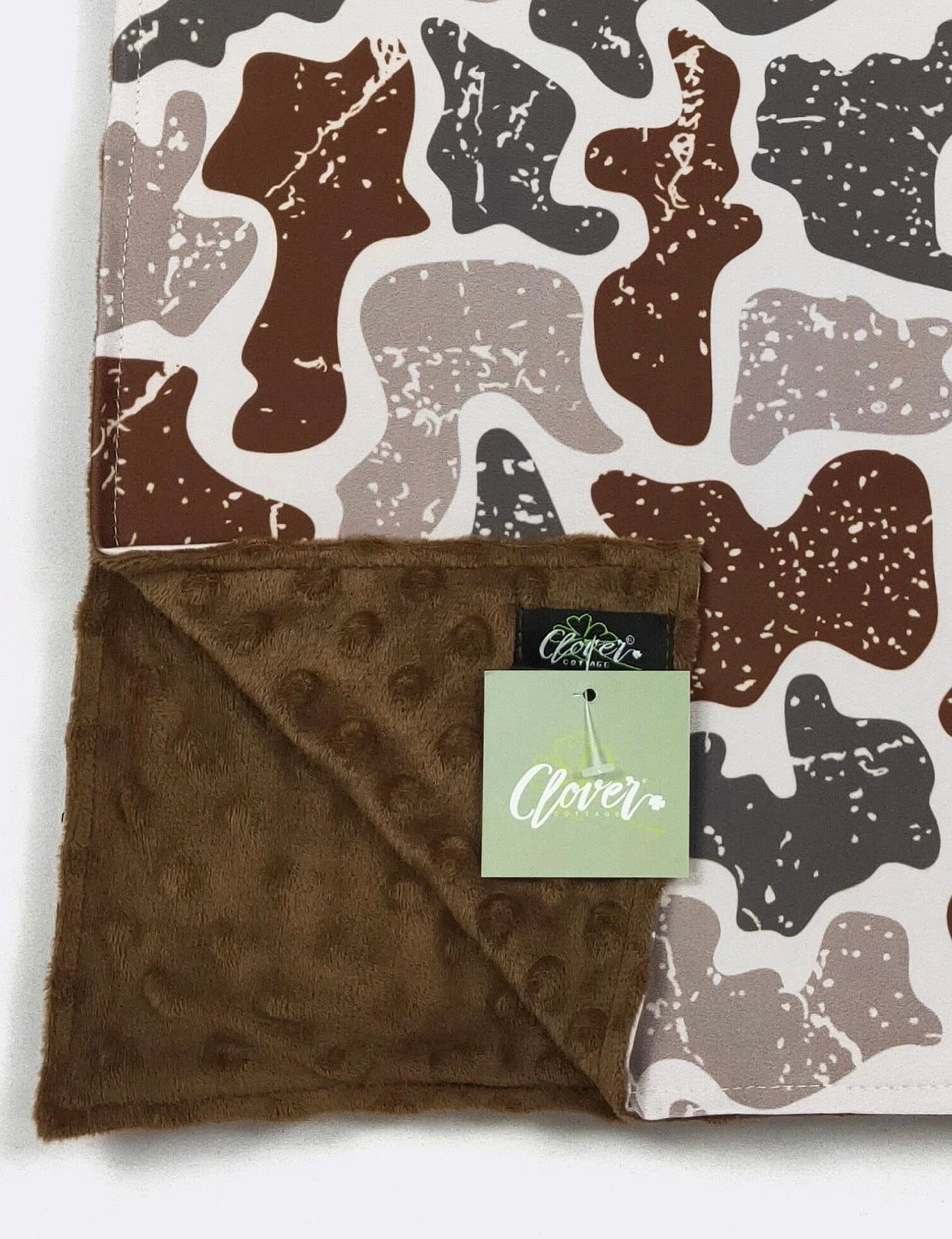 Baby Blanket - Distressed Camo