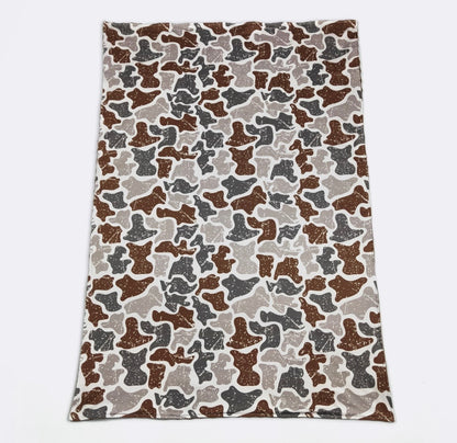 Baby Blanket - Distressed Camo