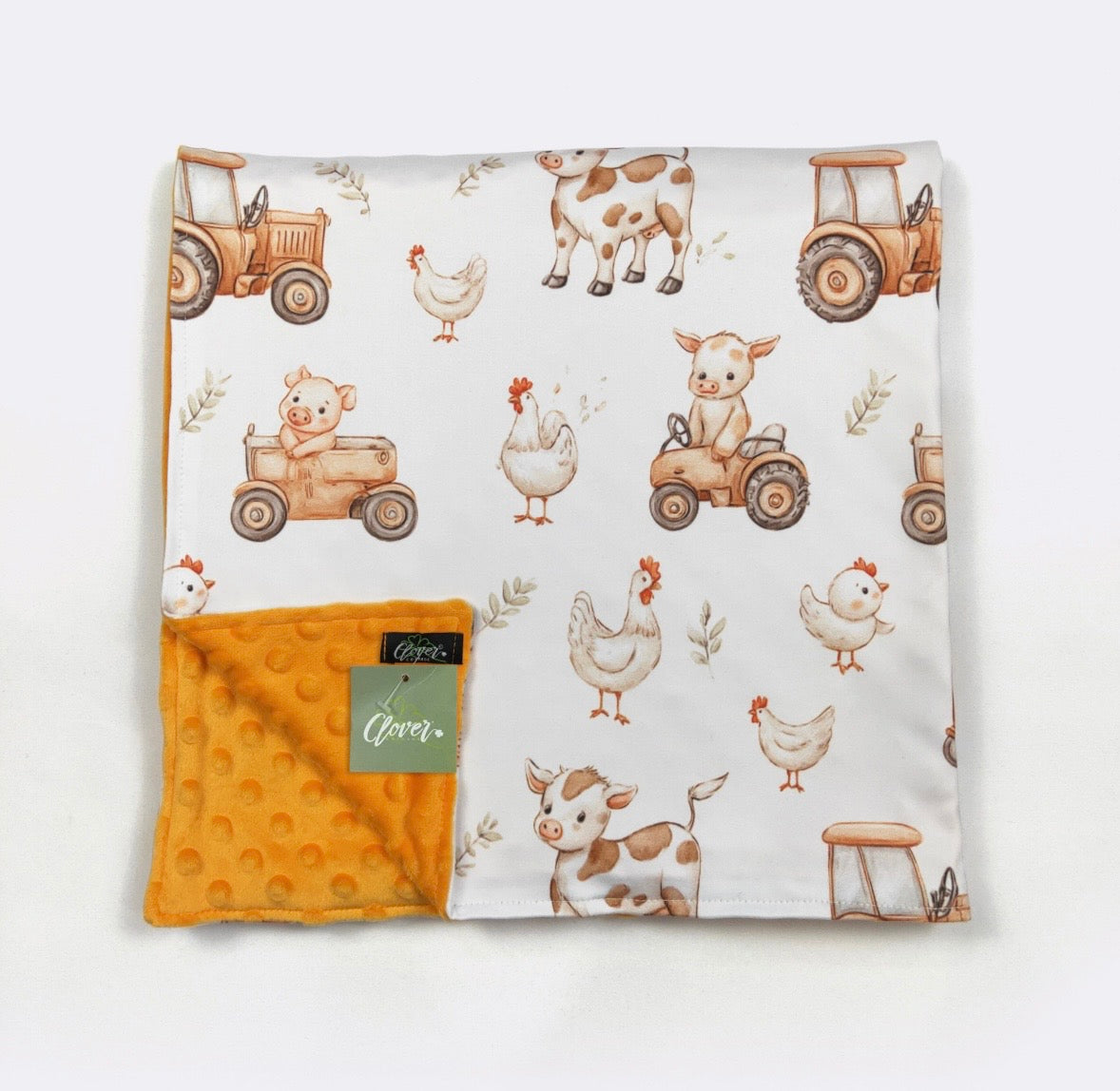 Baby Blanket - Farm Ride