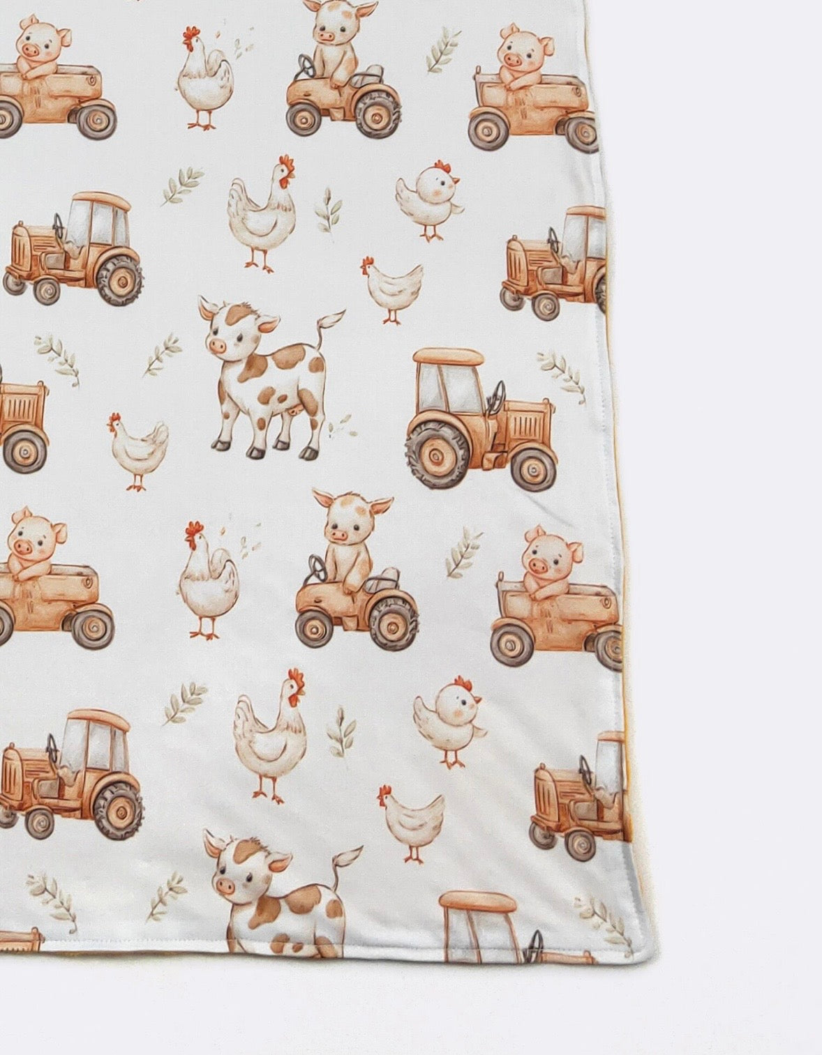 Baby Blanket - Farm Ride