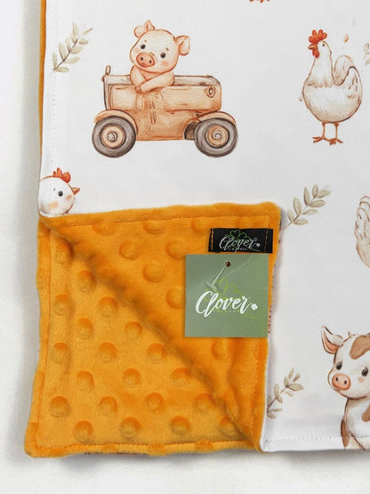 Baby Blanket - Farm Ride