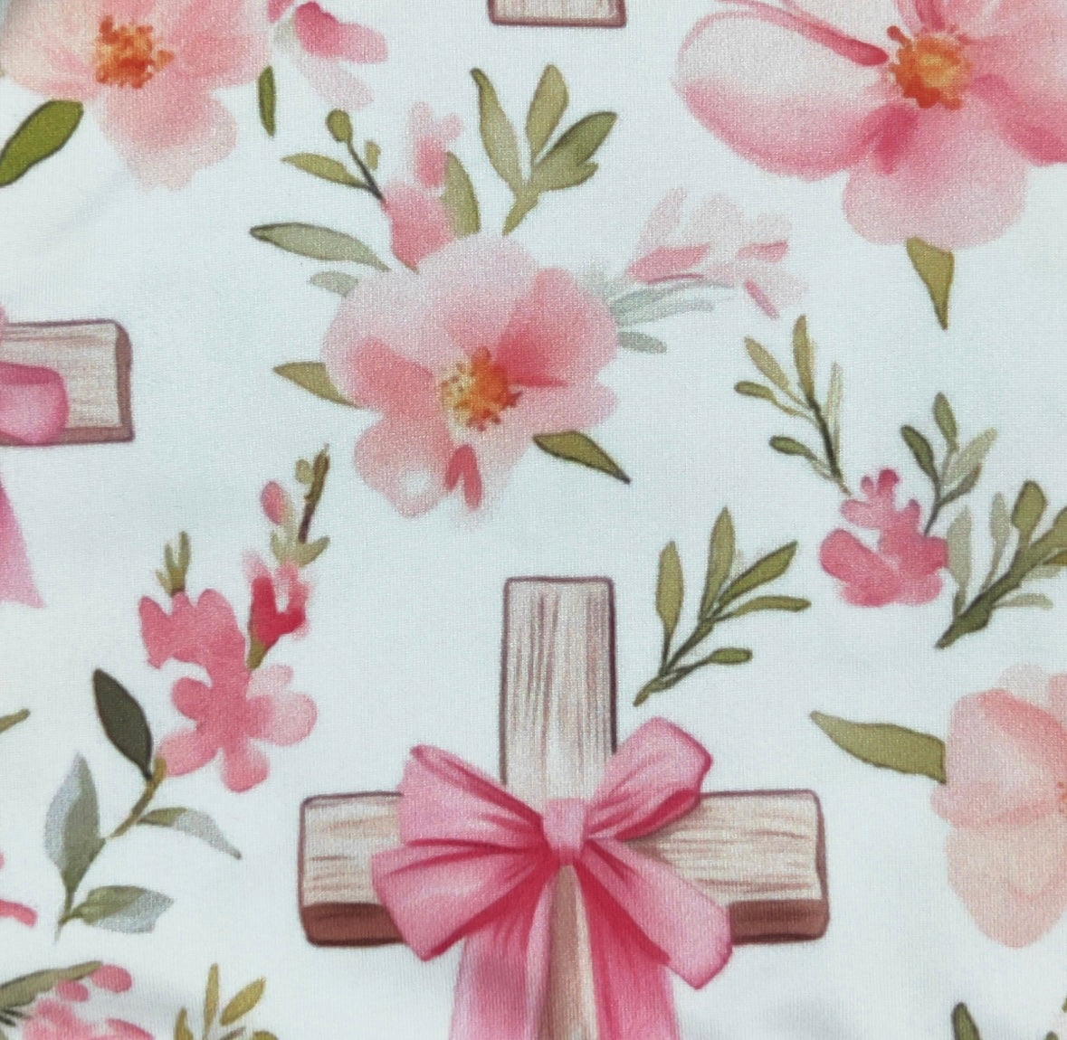 Clothing for Baby Girl - Faith N Floral Baby Gown fits Newborn to 3 Months