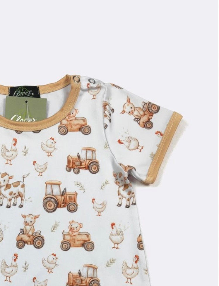 Clothing for Baby Boy - Farm Ride Boy Romper