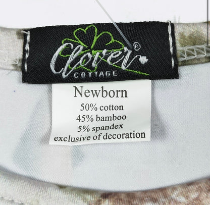 Clothing for Baby Boy - Fishing & Hunting Knotted Gown