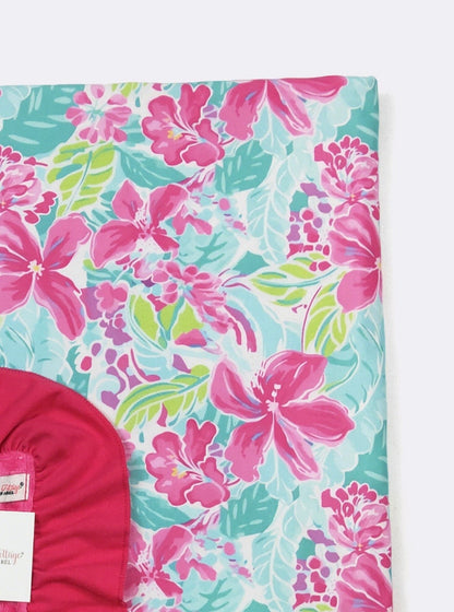 Baby Blanket - Fuchsia Tropics