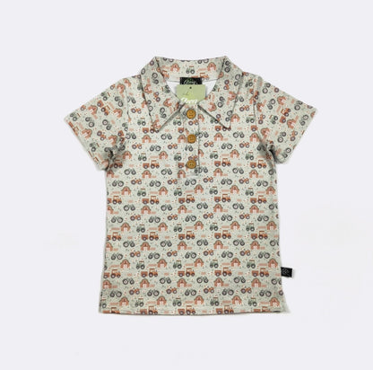 Clothing for Baby Boy - Green Gander Boy Collar Shirt