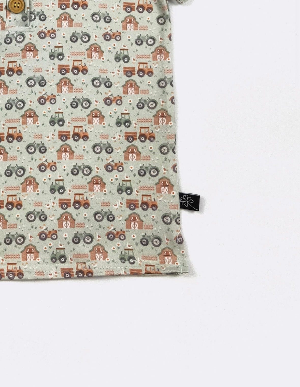 Clothing for Baby Boy - Green Gander Boy Collar Shirt