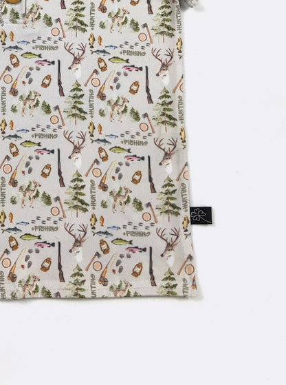 Clothing for Baby Boy - Hunting & Fishing Boy Collar Shirt