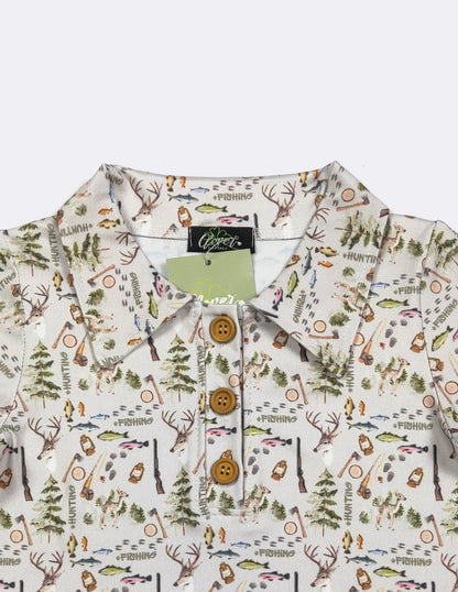 Clothing for Baby Boy - Hunting & Fishing Boy Collar Shirt