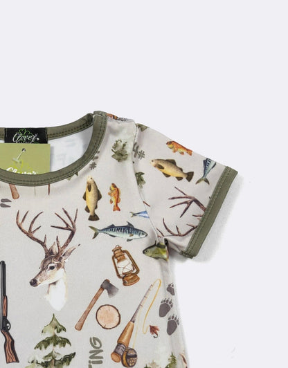 Clothing for Baby Boy - Hunting & Fishing Boy Romper