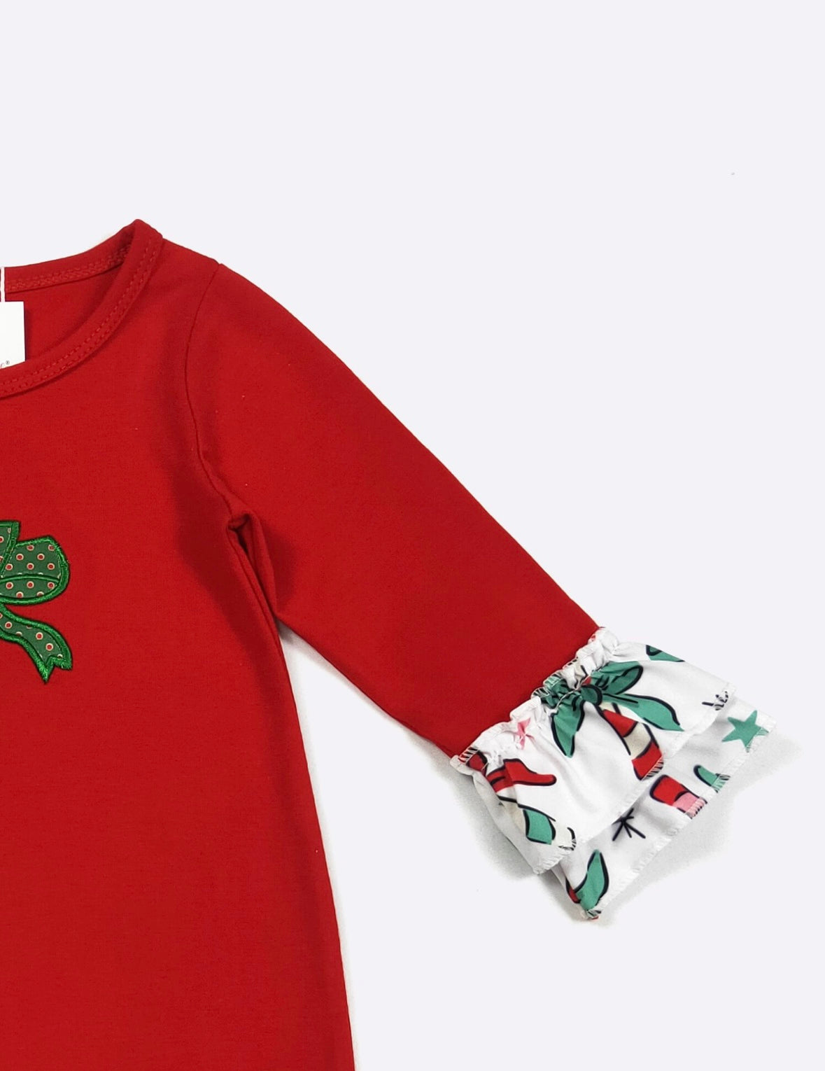 Clothing for Baby Girl - Candy Christmas Baby Romper-embroidery