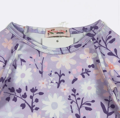 Clothing for Baby Girl - Lavender Grace Baby Gown