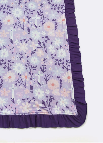 Baby Blanket - Lavender Grace