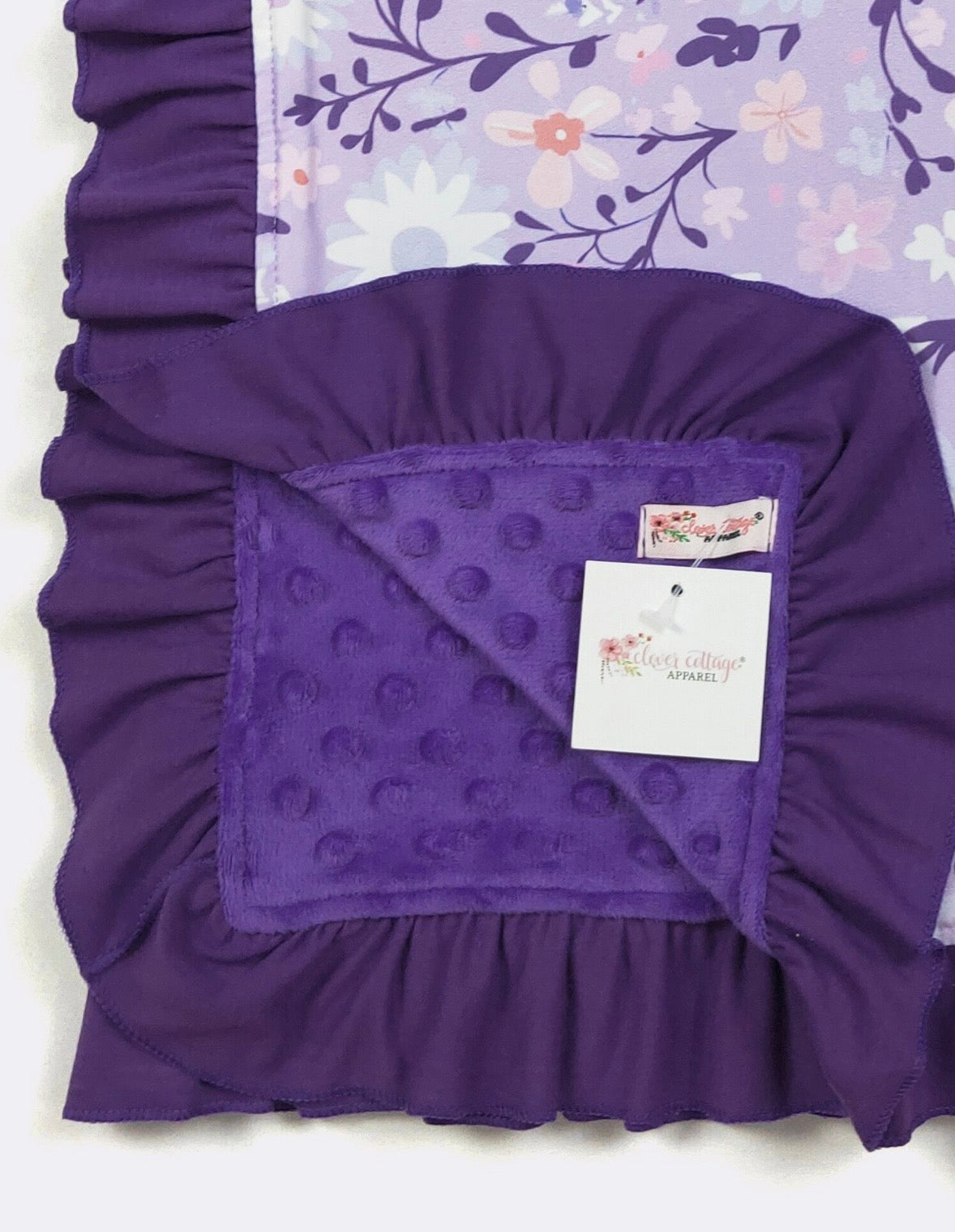Baby Blanket - Lavender Grace