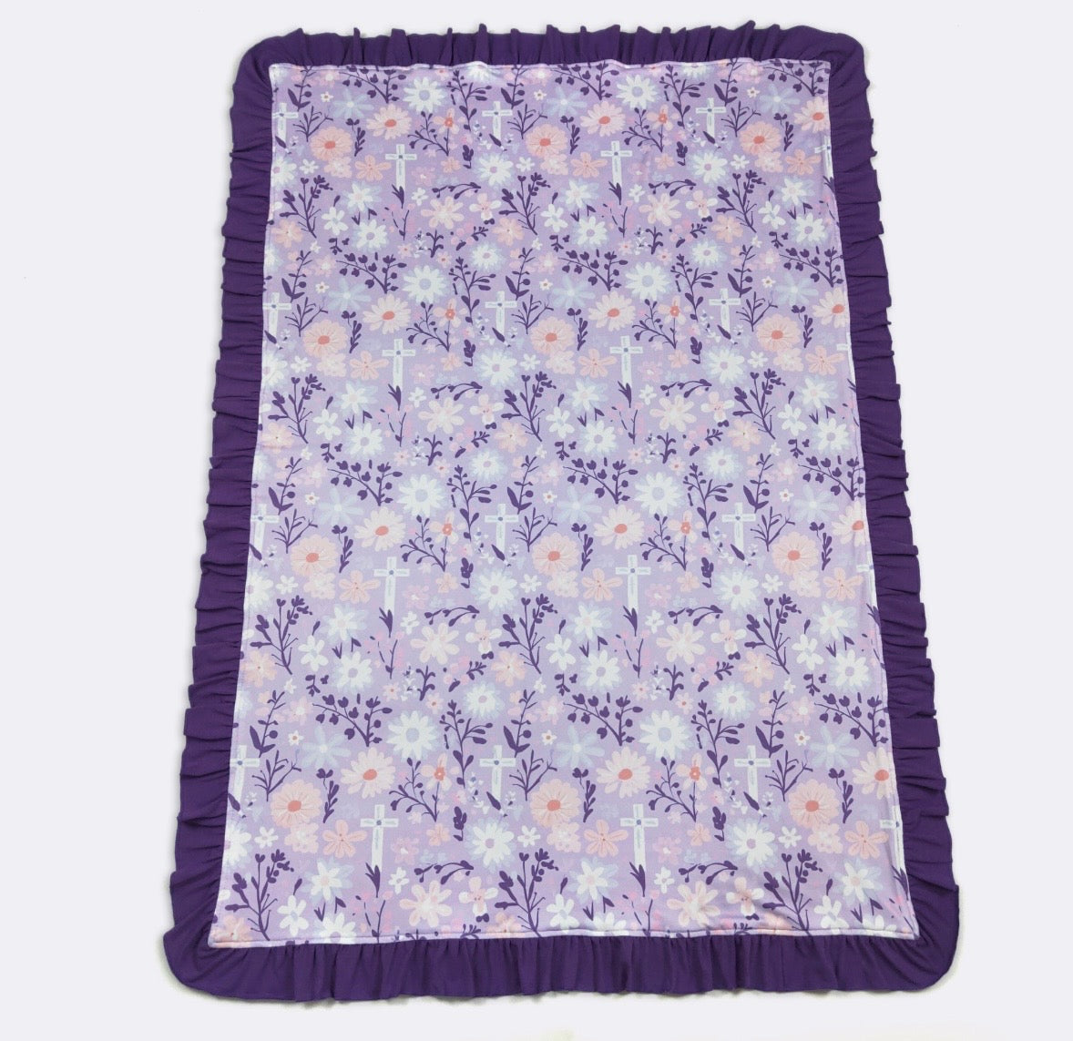 Baby Blanket - Lavender Grace