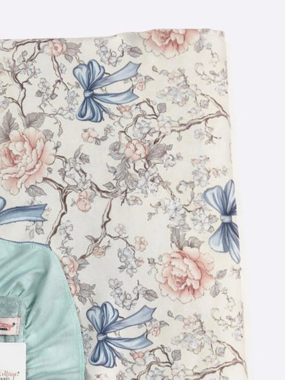 Baby Blanket - Blue Vintage Coquette