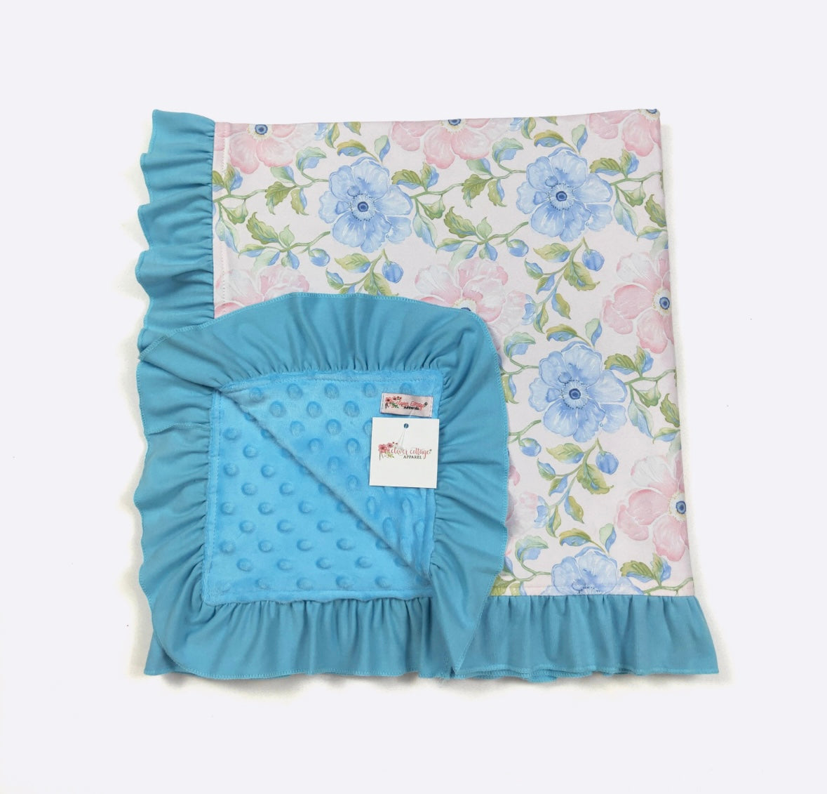 Baby Blanket - Cotton Candy Poppy