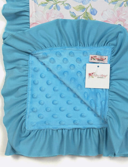 Baby Blanket - Cotton Candy Poppy