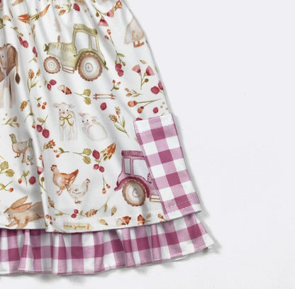 Clothing for Baby Girl - Raspberry Farm Girls Dress