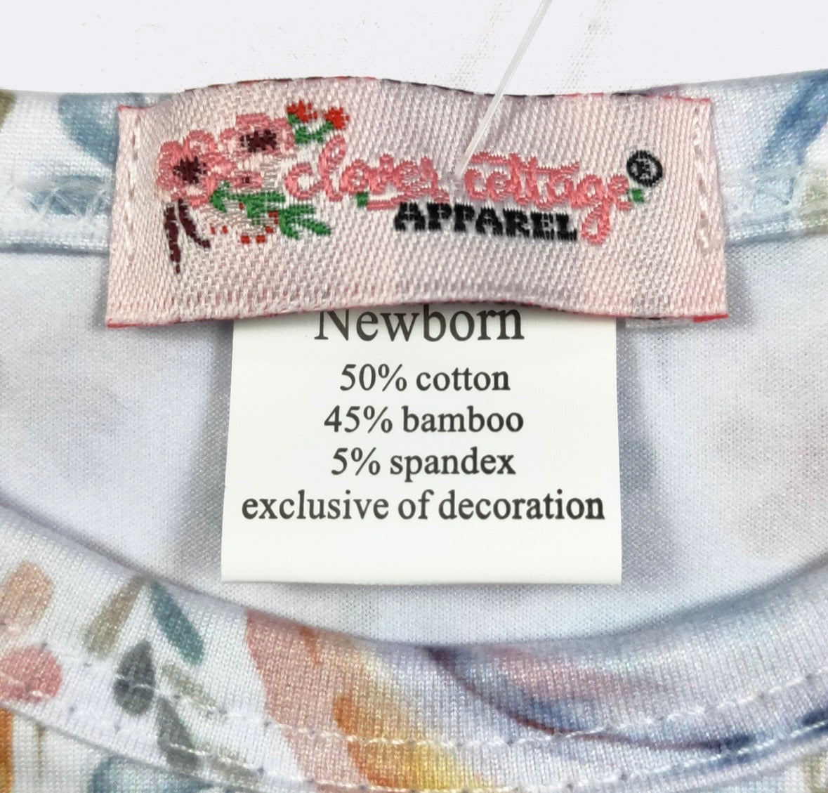 Clothing for Baby Girl - Watercolor Rainbow Baby Gown