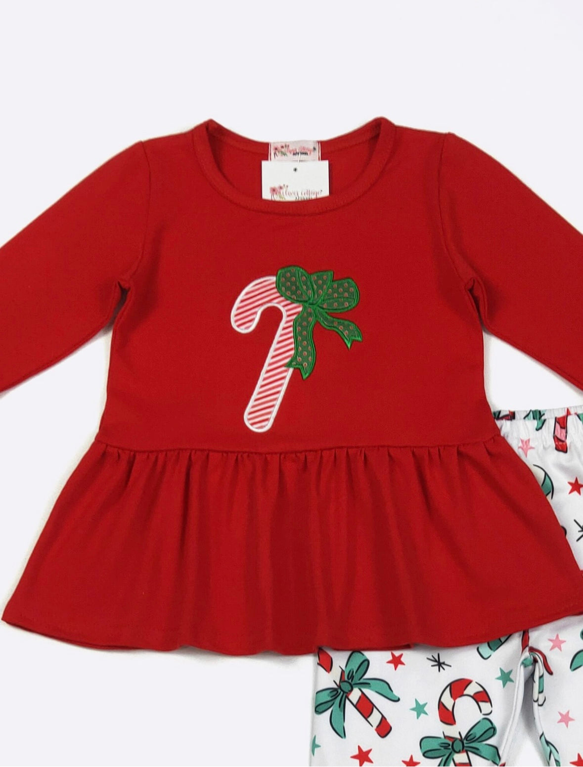Clothing for Toddler Girl - Candy Christmas Girls Set