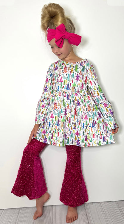 Clothing for Toddler Girl - Fantasy of Trees Girls Set