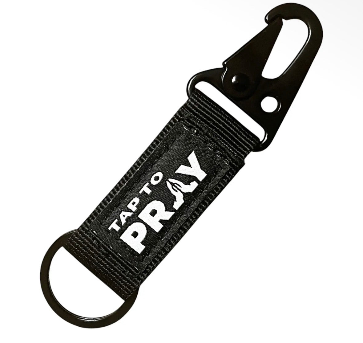 Tap To Pray® Tactical Carabiner Keychain - available in 6 colors