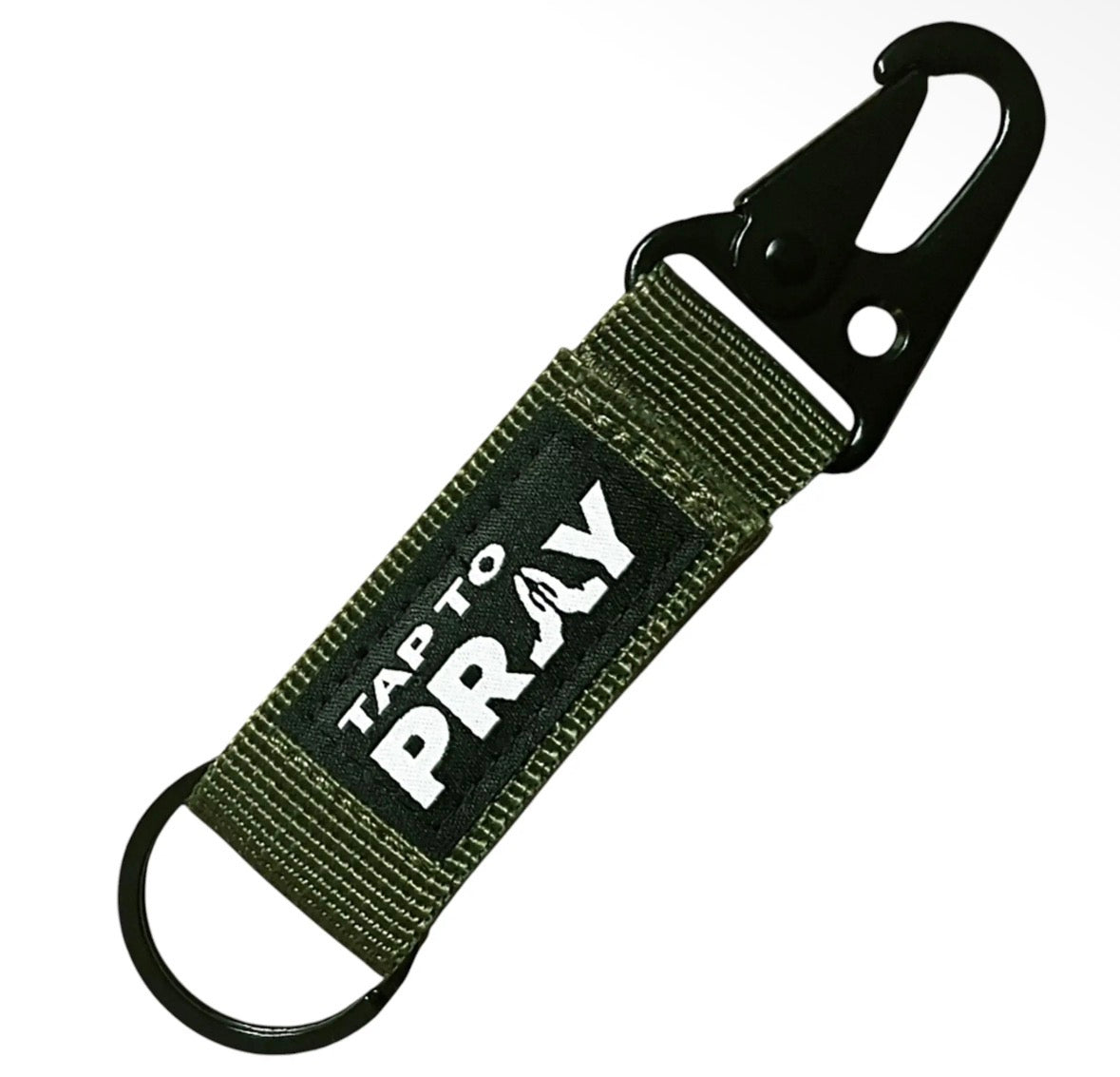 Tap To Pray® Tactical Carabiner Keychain - available in 6 colors