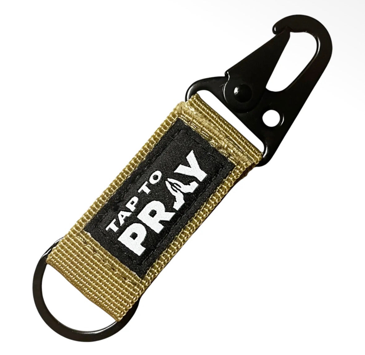Tap To Pray® Tactical Carabiner Keychain - available in 6 colors
