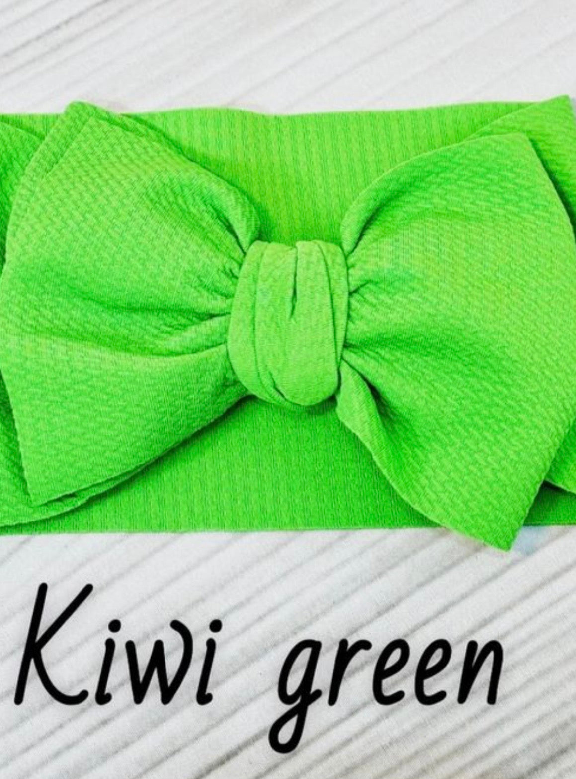 Hair Accessories - Waffle Head Wraps / Nylon Knot Headbands for girls in multiple colors