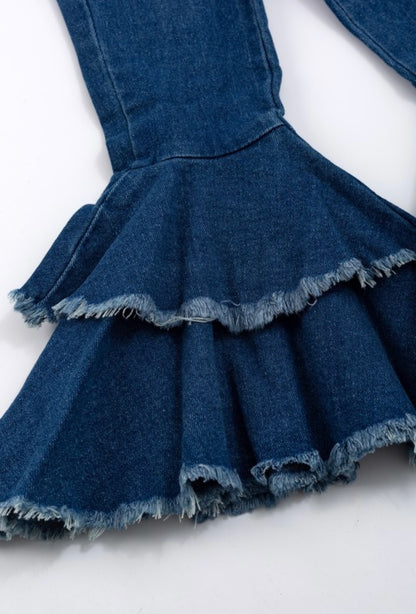 Clothing for Toddler Girl - Jean Denim Flares