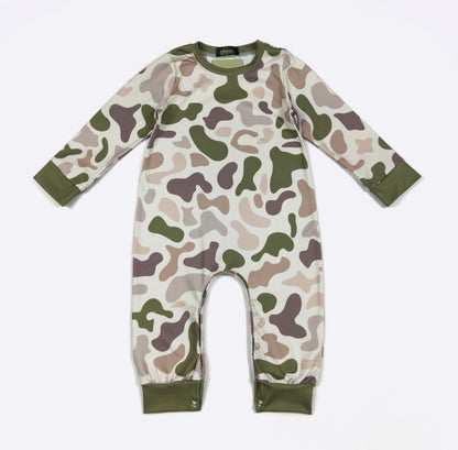 Clothing for Baby Boy - Outdoor Camo Boy Romper