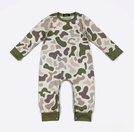 Clothing for Baby Boy - Outdoor Camo Boy Romper