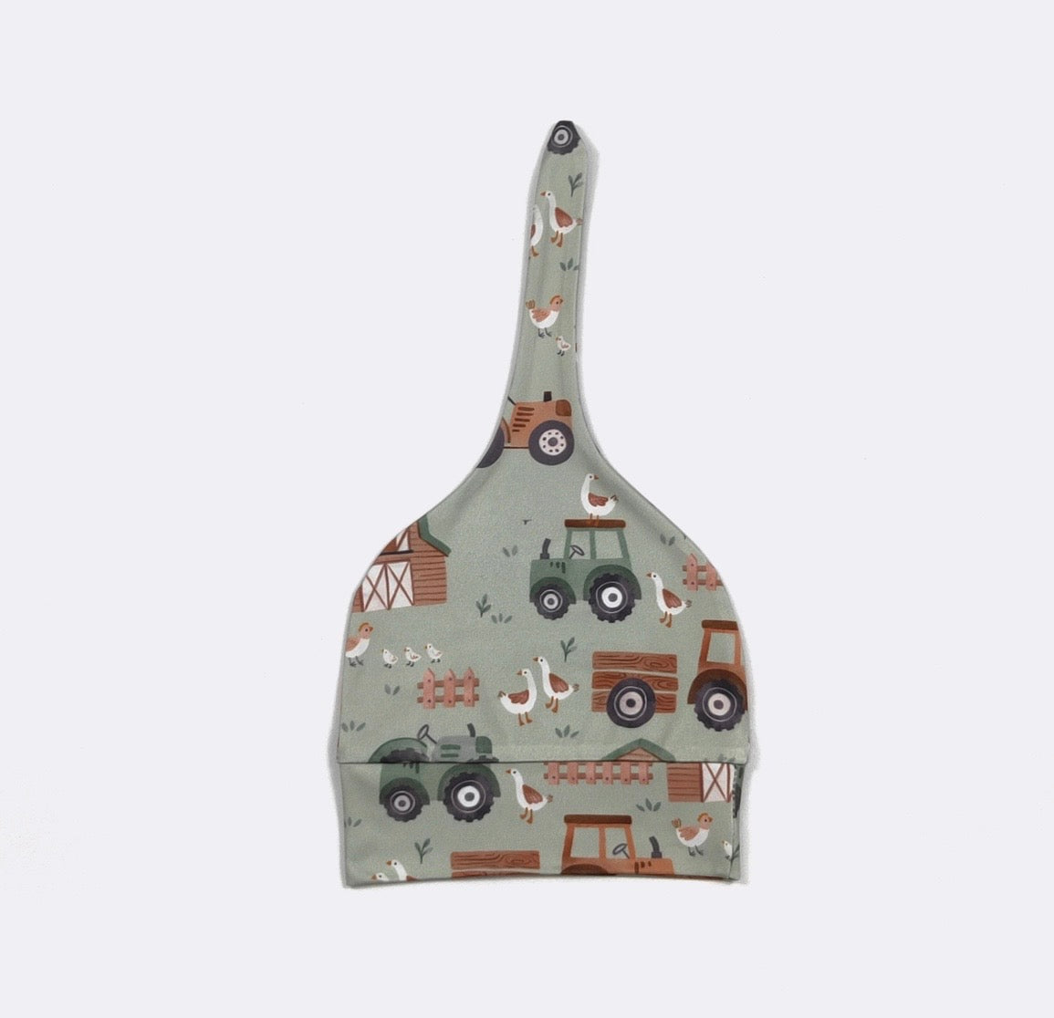 Clothing for Baby Boy - Green Gander Farm Baby Knotted Gown