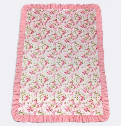 Baby Blanket - Raspberry Rose
