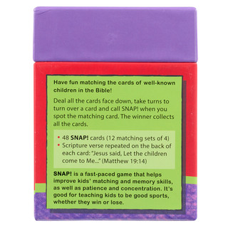 Snap! —The Children of the Bible Card Game