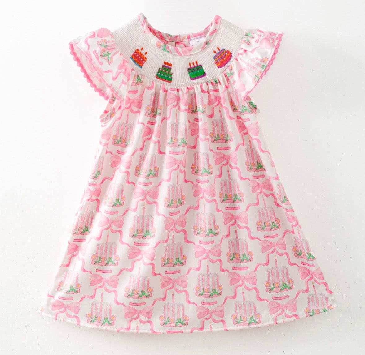 Clothing for Baby Girl - Birthday Smocked Girls Dress