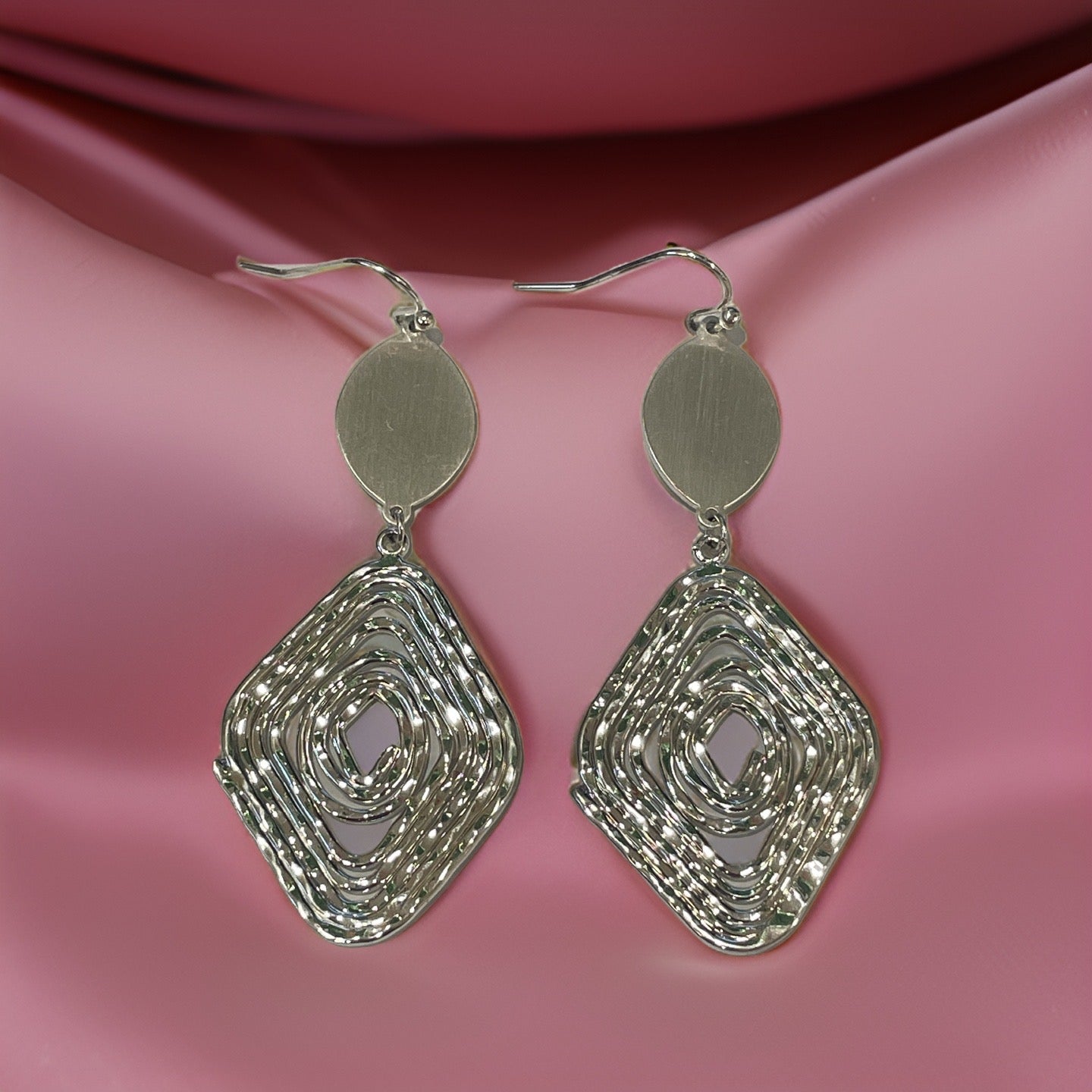 Nesting Teardrop Earrings - Available in Gold & Silver