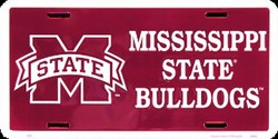 Mississippi State License Plate Tag